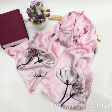 Personalizar bufanda de seda de lujo